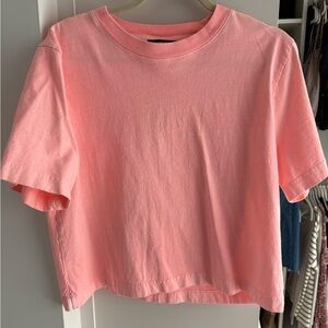 J Crew Boxy Pink T-Shirt